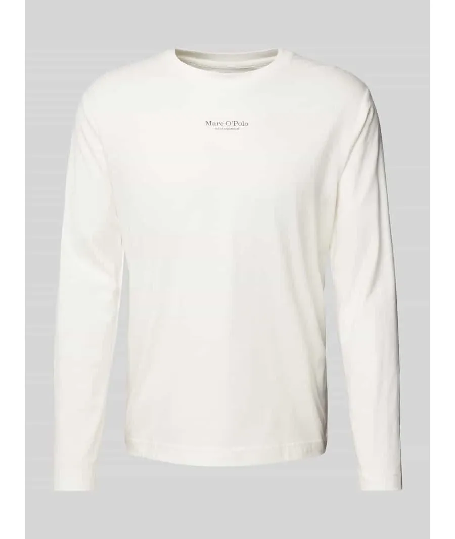 obrazek 1 Bluzka z długim rękawem o kroju regular fit z mieszanki dżerseju i bawełny