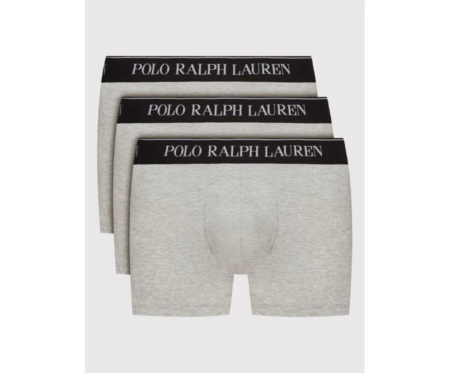 obrazek 1 Polo Ralph Lauren Komplet 3 par bokserek 714835885005 Szary