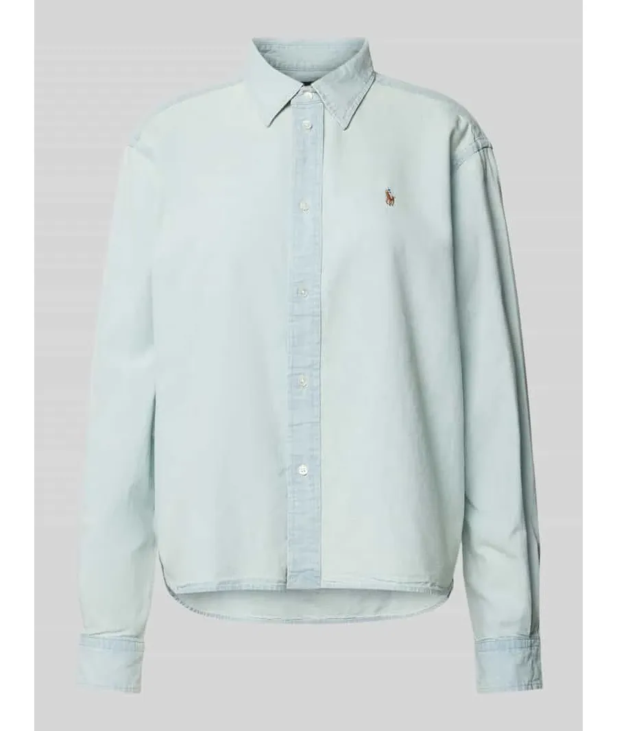 obrazek 1 Polo Ralph Lauren Koszula 211891420001 Błękitny Relaxed Fit
