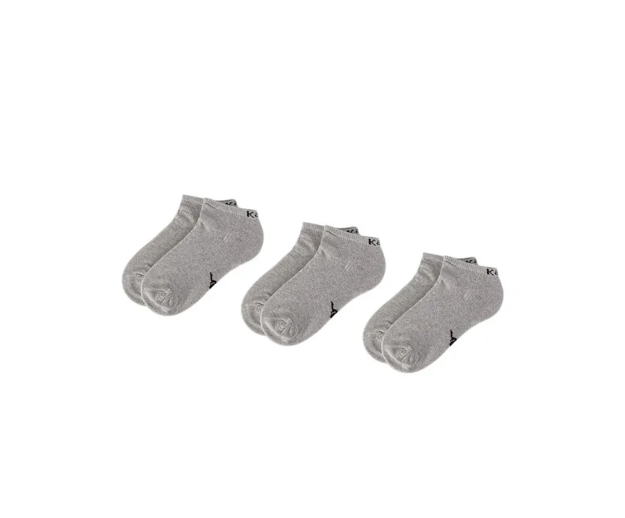 obrazek 1 Kappa Zestaw 3 par niskich skarpet unisex 704275 Szary