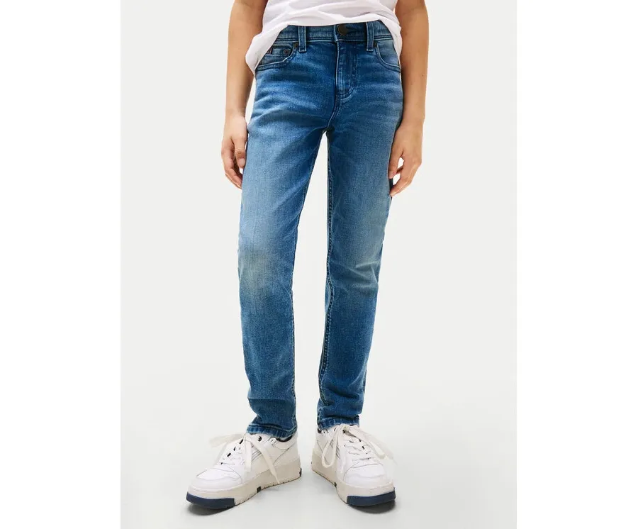 obrazek 1 Tommy Hilfiger Jeansy Scanton KB0KB09709 Niebieski Slim Fit