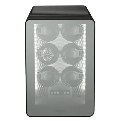 Zdjęcie Czarny rotomat na 6 zegarków