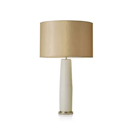Zdjęcie Luksusowa ceramiczna lampa z mosiężną podstawą - Lumis 900