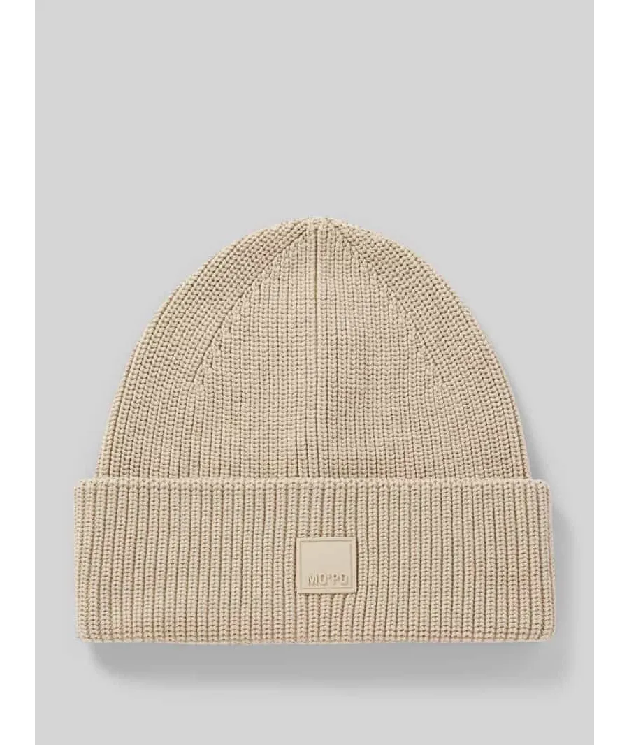 obrazek 1 Czapka beanie z naszywką z logo