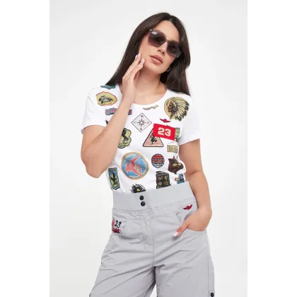 Zdjęcie T-shirt damski AERONAUTICA MILITARE Aeronautica Militare