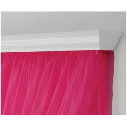 Picture Long single MDF curtain rod 220 cm