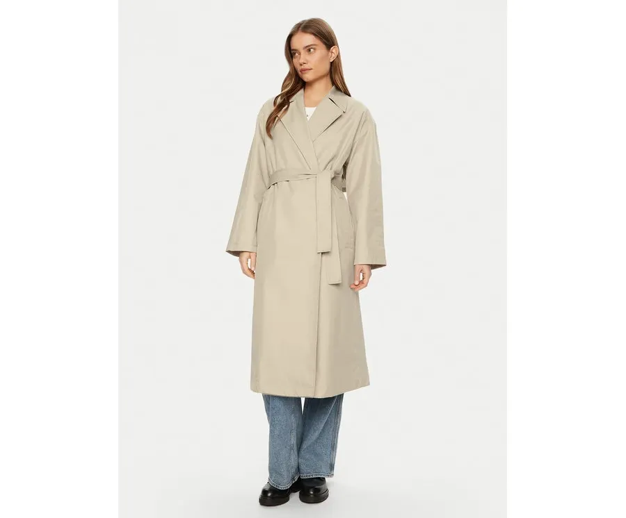 obrazek 1 Calvin Klein Trencz 00040WL546 Beżowy Regular Fit