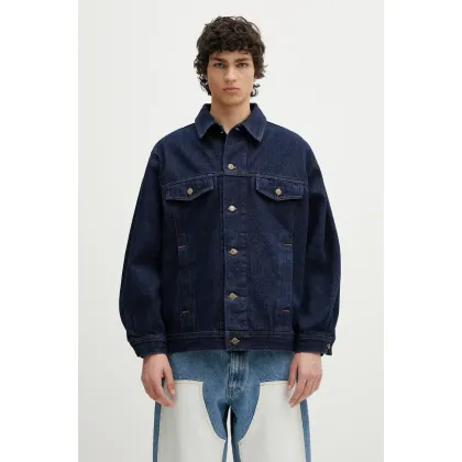 Zdjęcie A.P.C. kurtka jeansowa Blouson Elvis kolor granatowy przejściowa COHJI.H02913