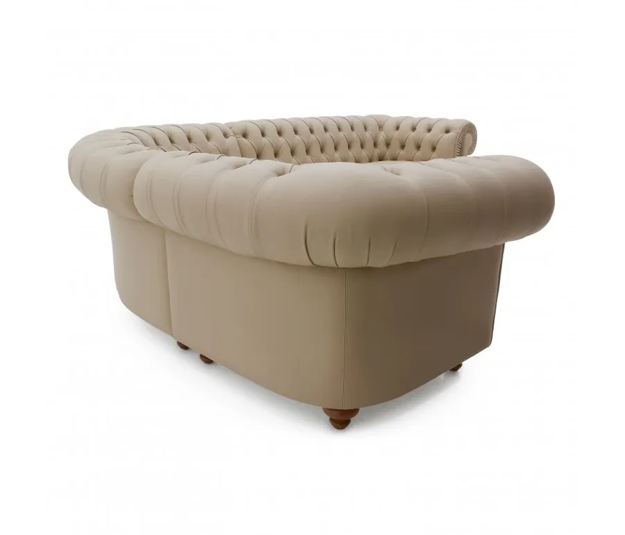 obrazek 4 Wygodna i elegancka kanapa narożna w stylu Chesterfield - Sevensedie