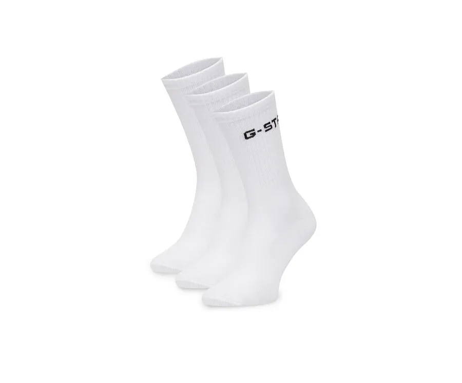 obrazek 1 G-Star Raw Skarpety AS_G_STAR_001W_SS25 (3-PACK) Biały