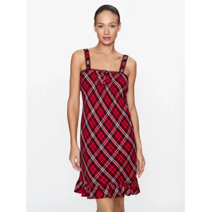 Zdjęcie Lauren Ralph Lauren Koszula nocna ILN22282 Czerwony Regular Fit LAUREN RALPH LAUREN