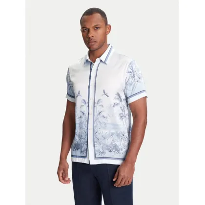 Zdjęcie Guess Koszula M4YH39 WF1T2 Niebieski Regular Fit