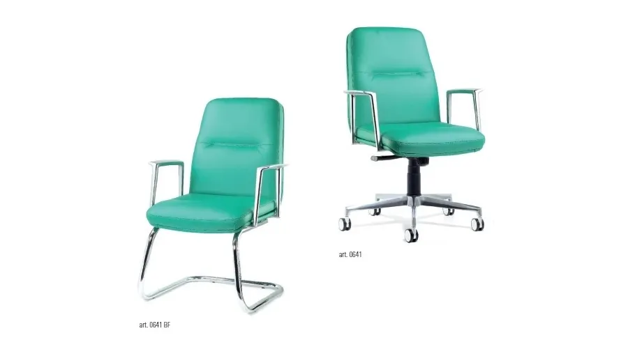 picture 2 Edinburgh leather office and office armchair