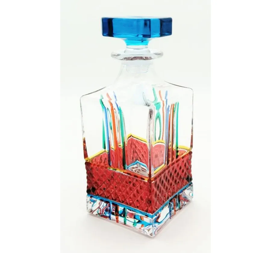 obrazek 2 Piękna kryształowa karafka Diamonds 850 ml