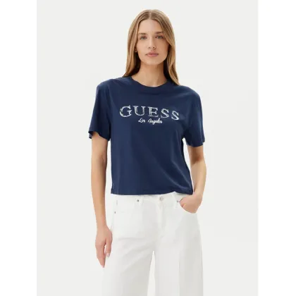 Zdjęcie Guess T-Shirt V5GI09 K9RM1 Granatowy Regular Fit