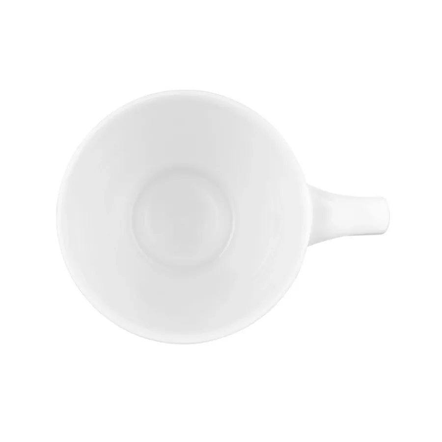 obrazek 3 Prestiżowa biała porcelanowa filiżanka do kawy o nowoczesnym kształcie – Tettau