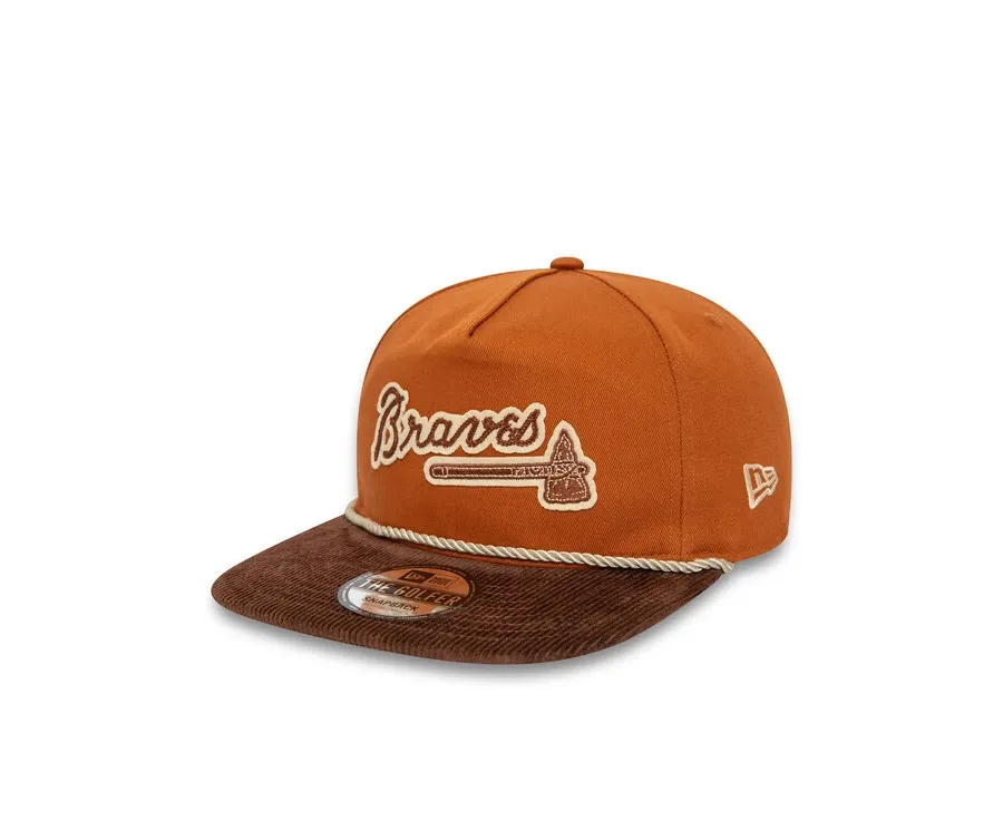 obrazek 1 New Era Czapka z daszkiem Cord Golfer Braves 60435053 Brązowy
