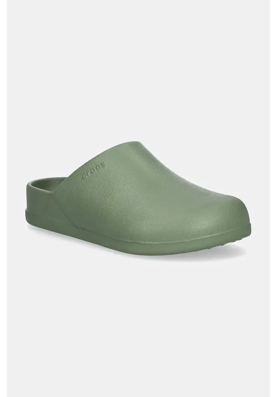 obrazek 1 Crocs klapki Dylan Clog kolor zielony 209366.308