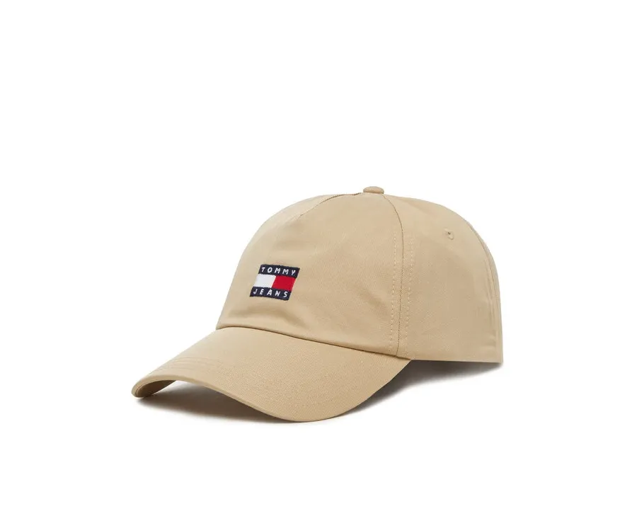 obrazek 1 Tommy Jeans Czapka z daszkiem Heritage Core Cap AM0AM12933 Beżowy