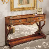 Zdjęcie Konsola z lustrem w stylu antycznym