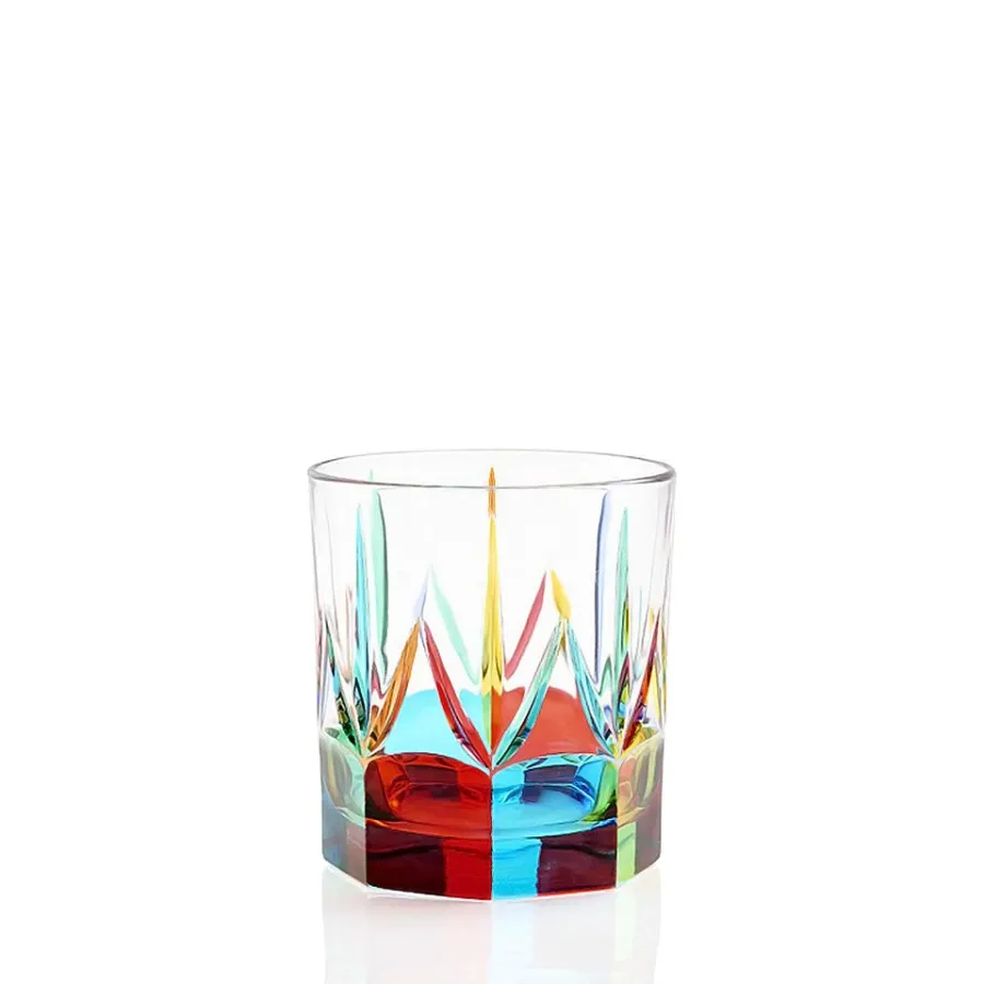 obrazek 1 Niezwykły komplet 6 włoskich szklanek do degustacji wody (430 ml)