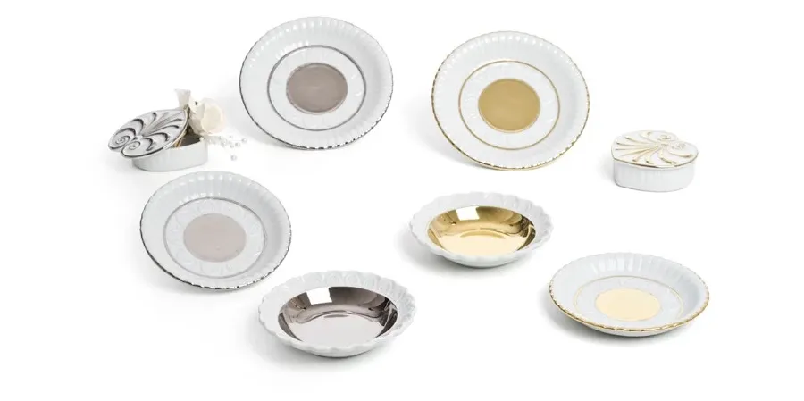 obrazek 1 Porcelanowe puzderko z pokrywką w kształcie serca