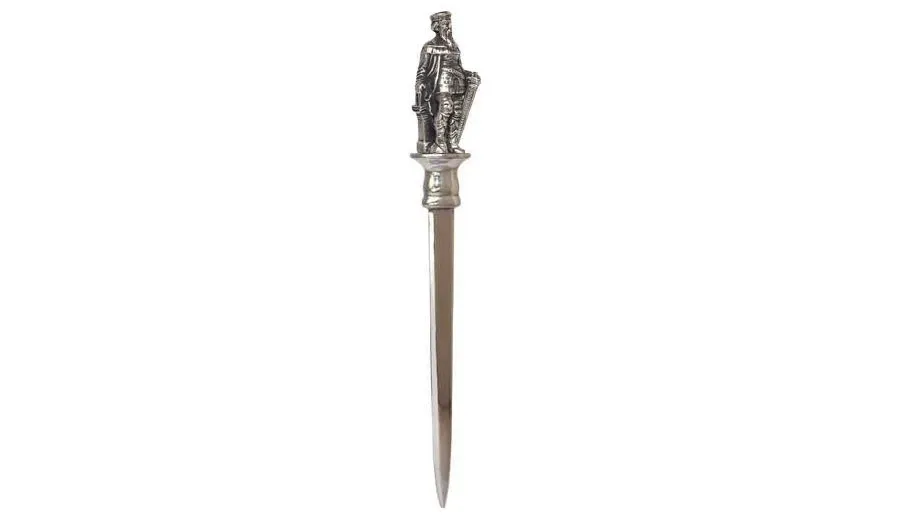 picture 3 Original letter opener made of pewter
