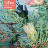 Zdjęcie Puzzle dla dorosłych Marianne North z Kew Gardens: Miodowe kwiaty i wiciokrzewy - Flame Tree Publishing