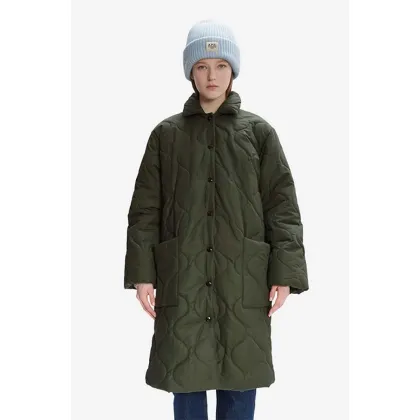 Zdjęcie A.P.C. kurtka Manteau Sarah damska kolor zielony przejściowa COEZV.F01502-MILITARYKH