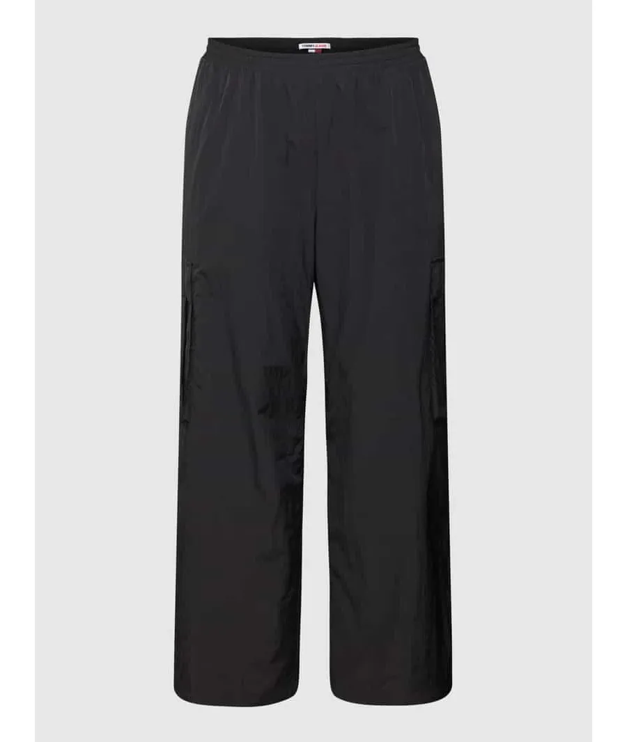 obrazek 1 Spodnie cargo PLUS SIZE z detalem z logo