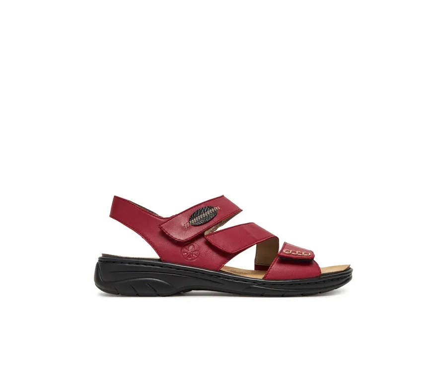 obrazek 1 Rieker Sandały 64573-33 Czerwony