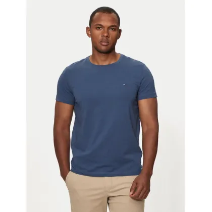Zdjęcie Tommy Hilfiger T-Shirt MW0MW10800 Niebieski Slim Fit