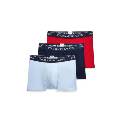 Zdjęcie Polo Ralph Lauren bokserki 3-pack męskie kolor niebieski 714830299