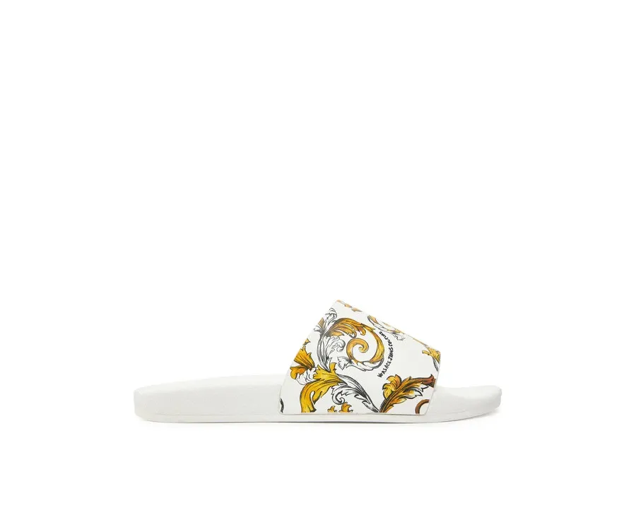 obrazek 1 Versace Jeans Couture Klapki 78YA3SQ3 Biały