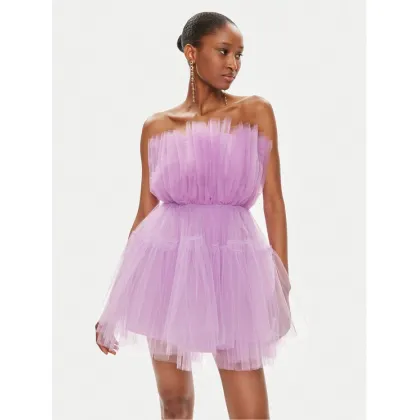 Zdjęcie Kontatto Sukienka koktajlowa B474N Fioletowy Regular Fit