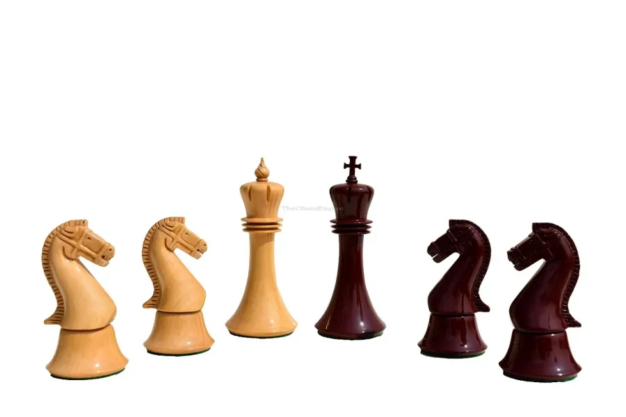 obrazek 5 Rewelacyjna seria Capablanca, 38 lakierowanych pionków szachowych - The Chess Empire