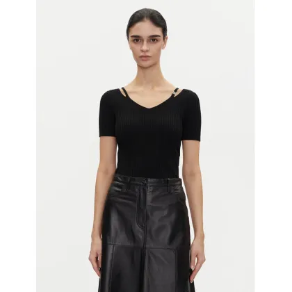 Zdjęcie HUGO Bluzka Shata 50538223 Czarny Slim Fit