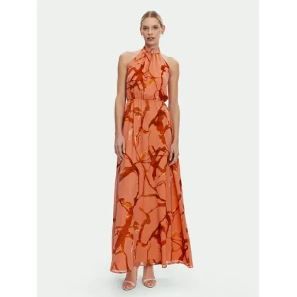Zdjęcie ARTIGLI Sukienka wieczorowa ACAB001759 Pomarańczowy Regular Fit