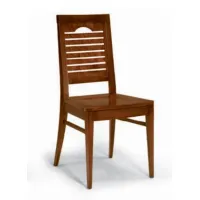 Picture Italian chair with wooden seat - Fratelli Mirandola