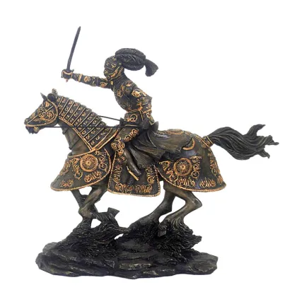 Zdjęcie Posąg średniowiecznego rycerza