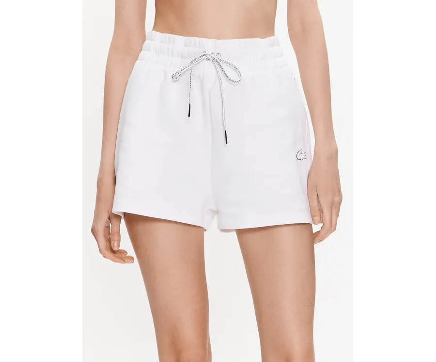 obrazek 1 Lacoste Szorty sportowe GF5378 Biały Regular Fit