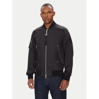 Zdjęcie Moose Knuckles Kurtka bomber Courville M14MB003H Czarny Regular Fit