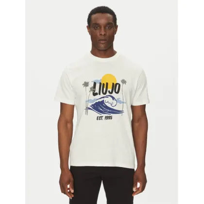 Zdjęcie Liu Jo T-Shirt QA5274 J7734 Biały Regular Fit