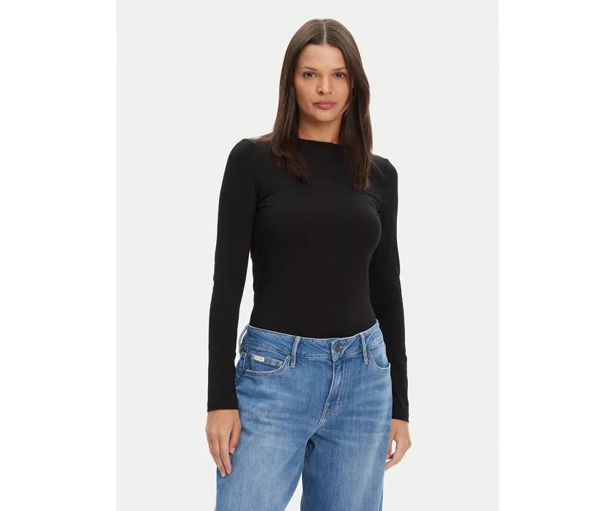 obrazek 1 Guess Jeans Bluzka W4YI22 J1314 Czarny Regular Fit