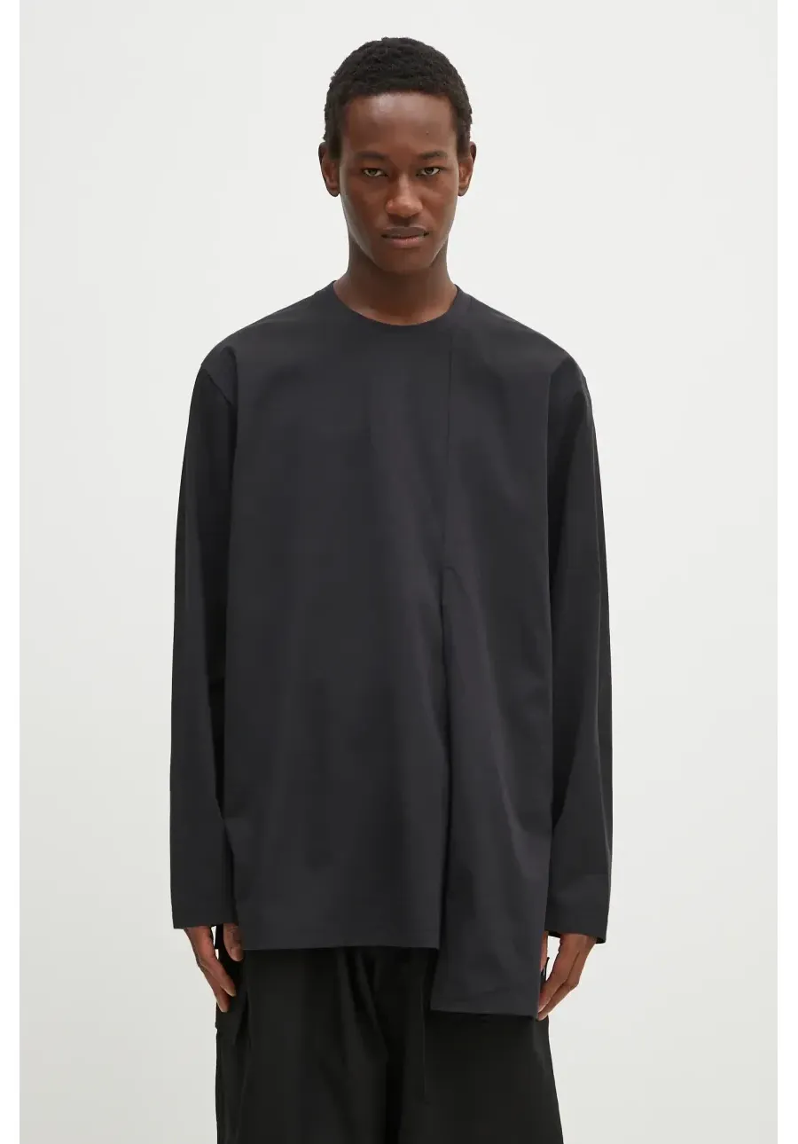obrazek 1 Y-3 longsleeve Premium Longsleeve Tee kolor czarny gładki JN4944