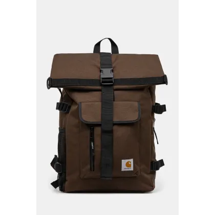 Zdjęcie Carhartt WIP plecak Philis Backpack kolor brązowy duży gładki I031575.2LSXX