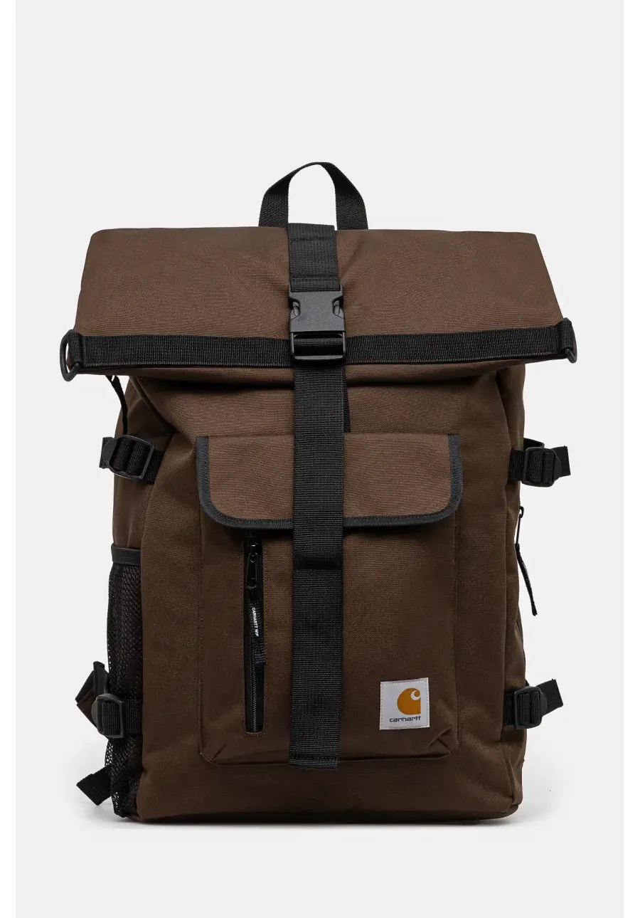 obrazek 1 Carhartt WIP plecak Philis Backpack kolor brązowy duży gładki I031575.2LSXX