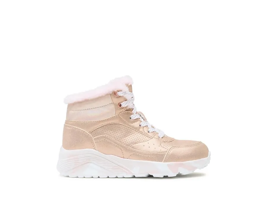 obrazek 1 Skechers Sneakersy Uno Lite Camo Dazzle 310485L/GDPK Złoty