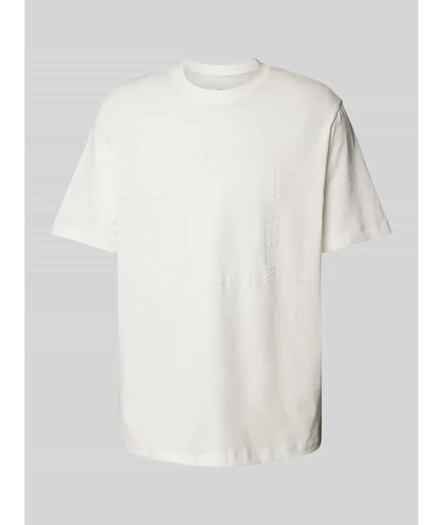 obrazek 1 Armani Exchange T-Shirt 6DZTLN ZJ9JZ 1116 Biały Regular Fit