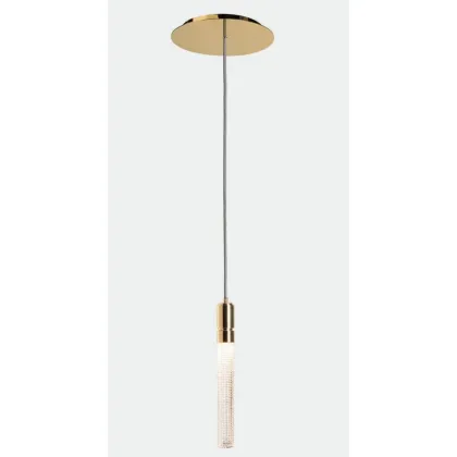 Zdjęcie Pojedyńcza lampa wisząca Ducale Flute Down